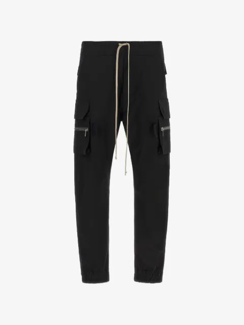 Rick Owens Tower Mastodon Cargo drawstring pants