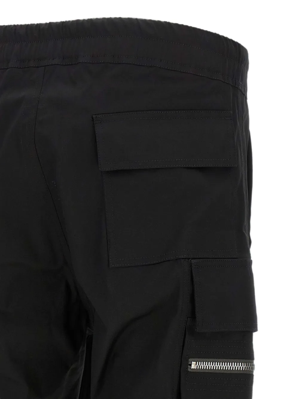 Rick Owens Tower Mastodon cargo broek met trekkoord Zwart