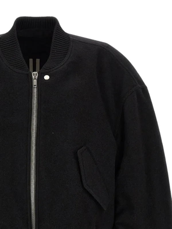 Rick Owens Secchia Flight ボンバージャケット | ブラック | FARFETCH JP