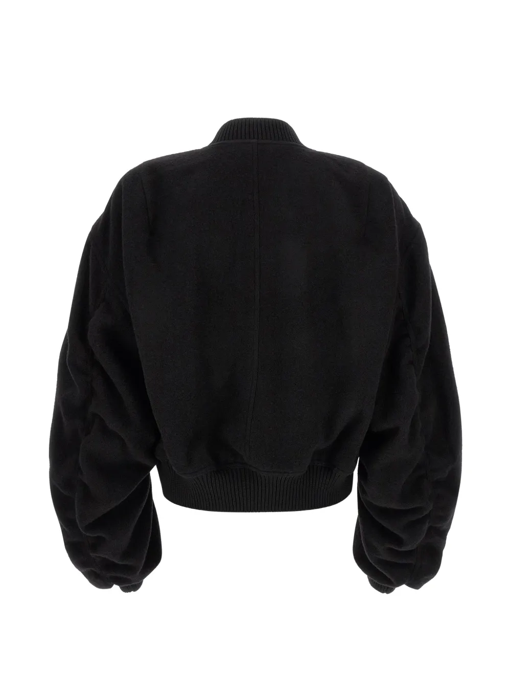 Rick Owens Secchia Flight wollen bomberjack Zwart