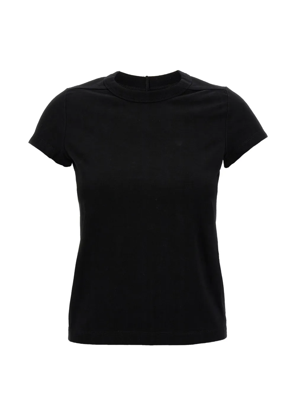 Rick Owens Cropped Level T-shirt - Schwarz