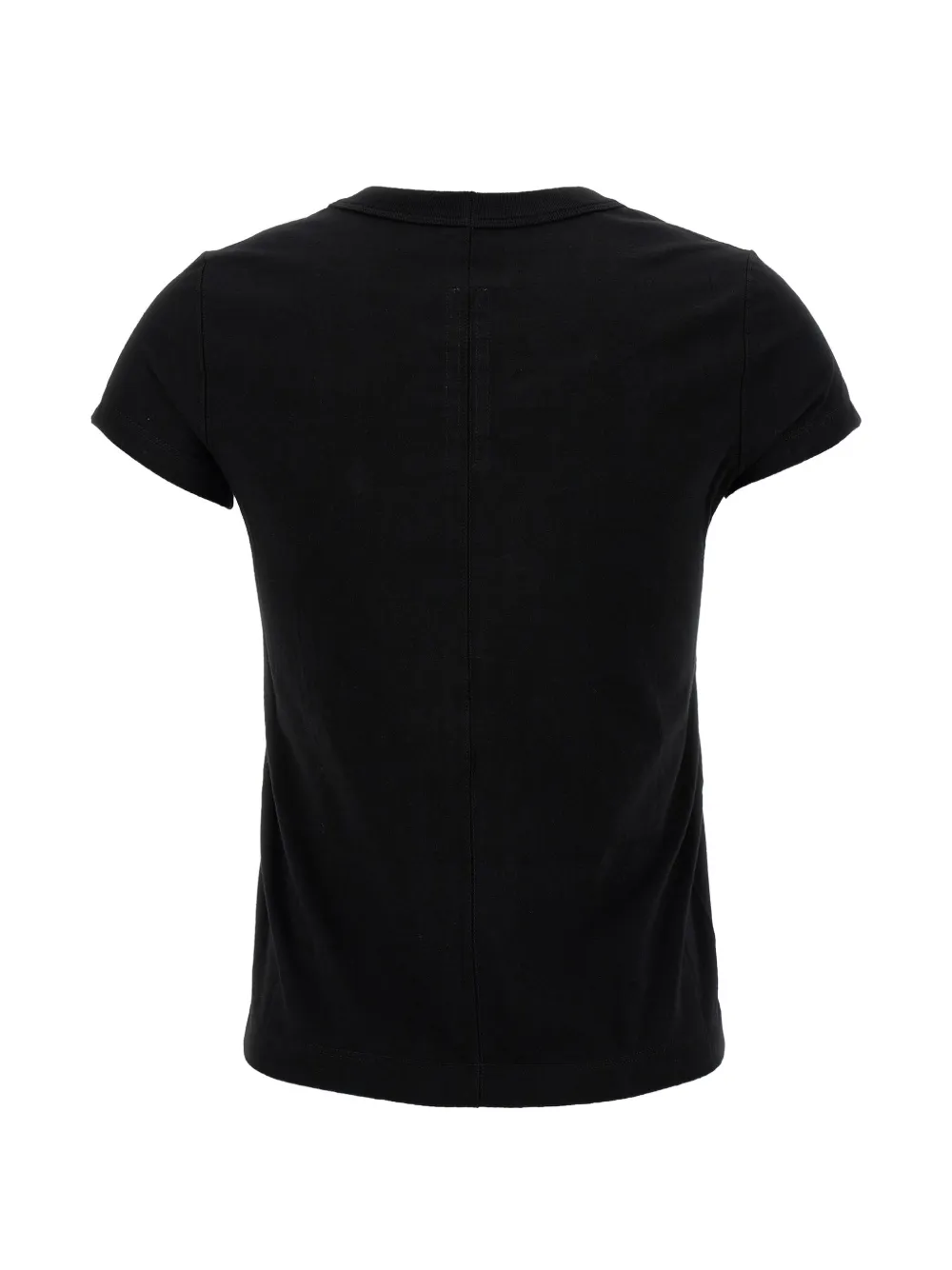 Rick Owens Cropped Level T-shirt Zwart