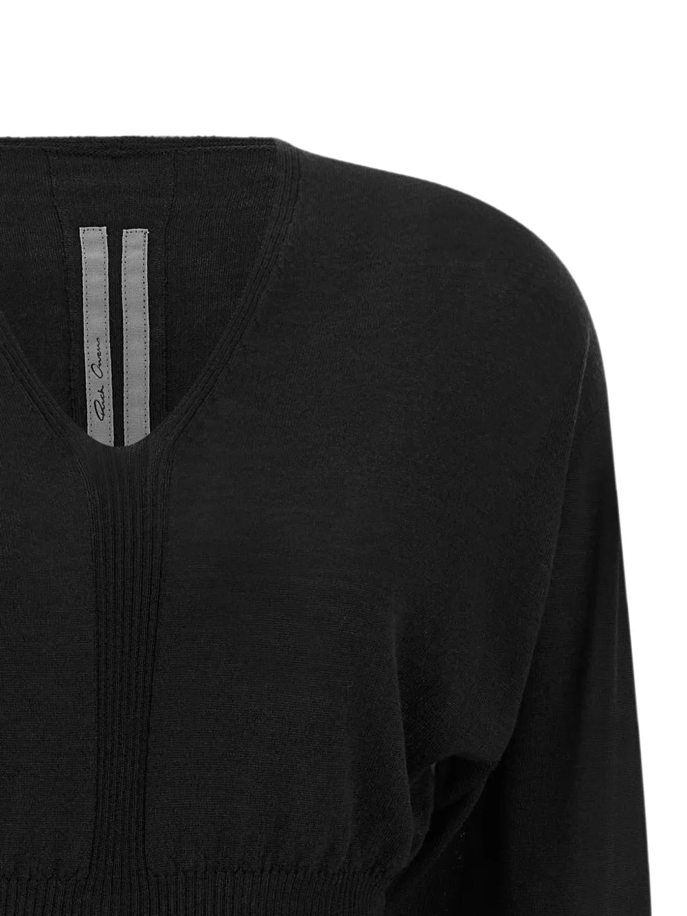 Rick Owens Trui met V-hals Zwart