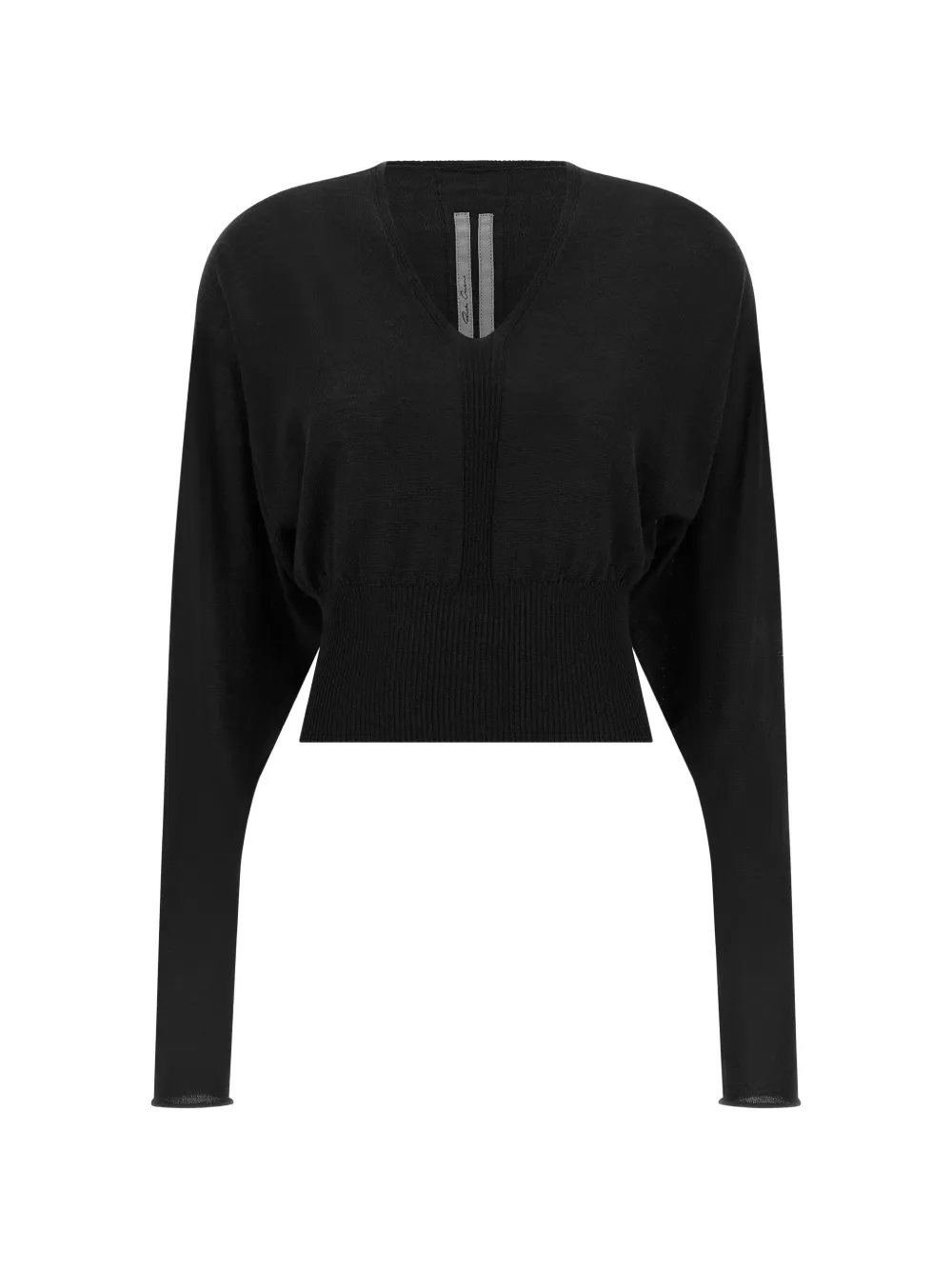 Rick Owens V-neck sweater - Nero