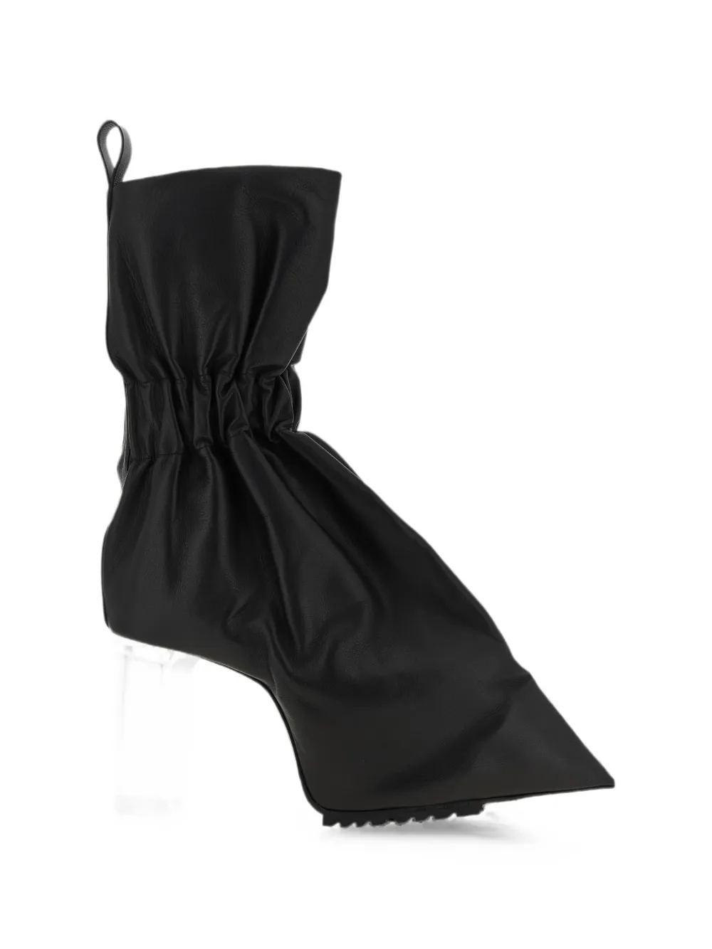 Rick Owens Pull On Cuffed Taquito ankle boots - Black