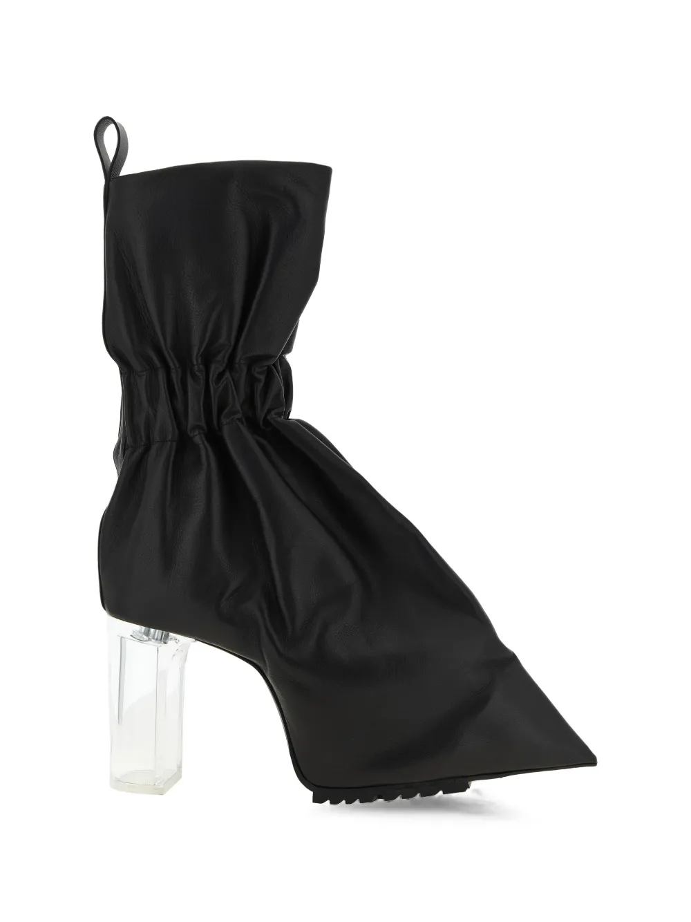 Rick Owens Pull On Cuffed Taquito ankle boots Zwart
