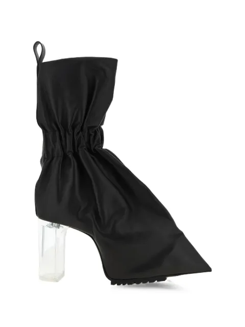 Rick Owens Pull On Cuffed Taquito ankle boots