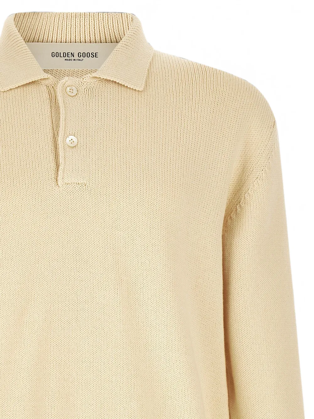 Golden Goose Poloshirt van katoen Beige
