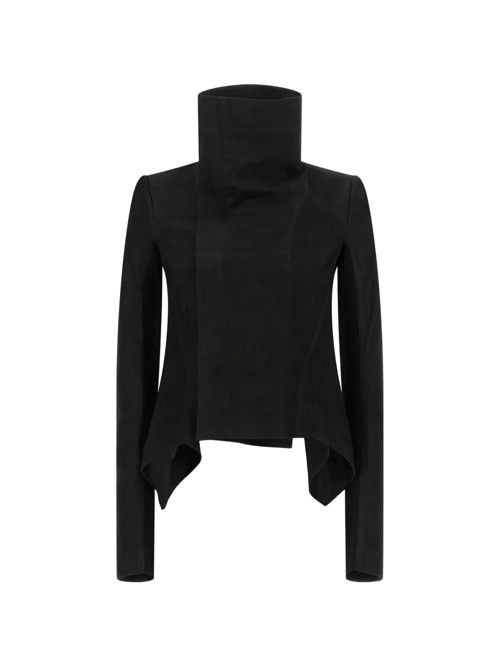 Rick Owens Naska Biker leather jacket - Nero