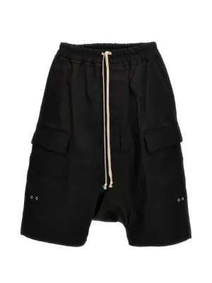 Rick Owens Cargo Pods Shorts | Black | FARFETCH