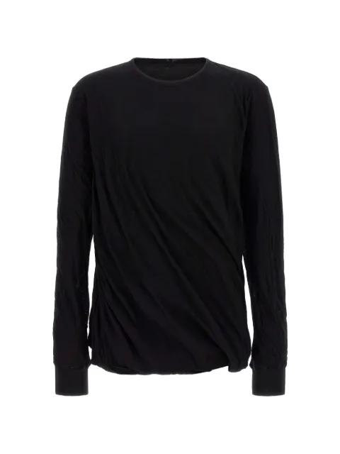 Rick Owens Jumbo Double LS T twisted-effect T-shirt