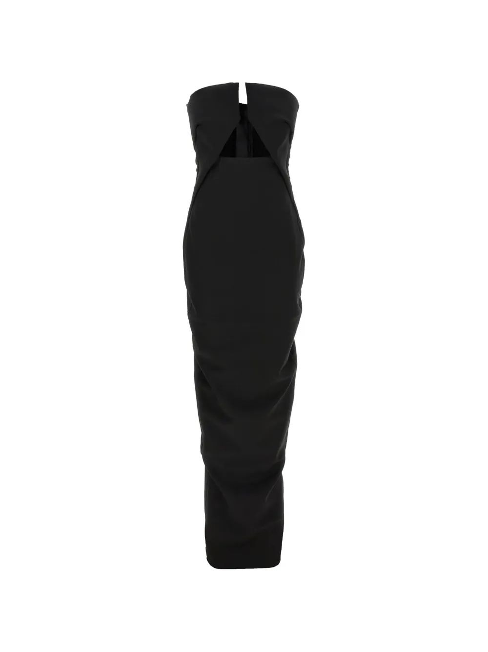 Rick Owens maxi Prong Gown cut-out dress - Nero
