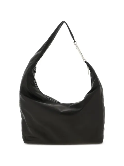 Rick Owens Tower Gemini hammered leather shoulder bag