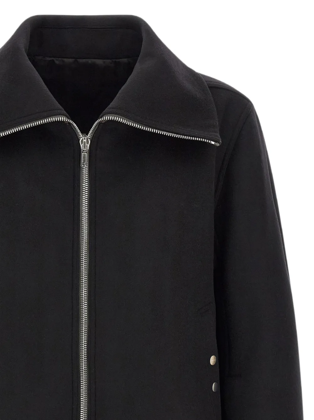 Rick Owens Dracuflight wollen bomberjack Zwart
