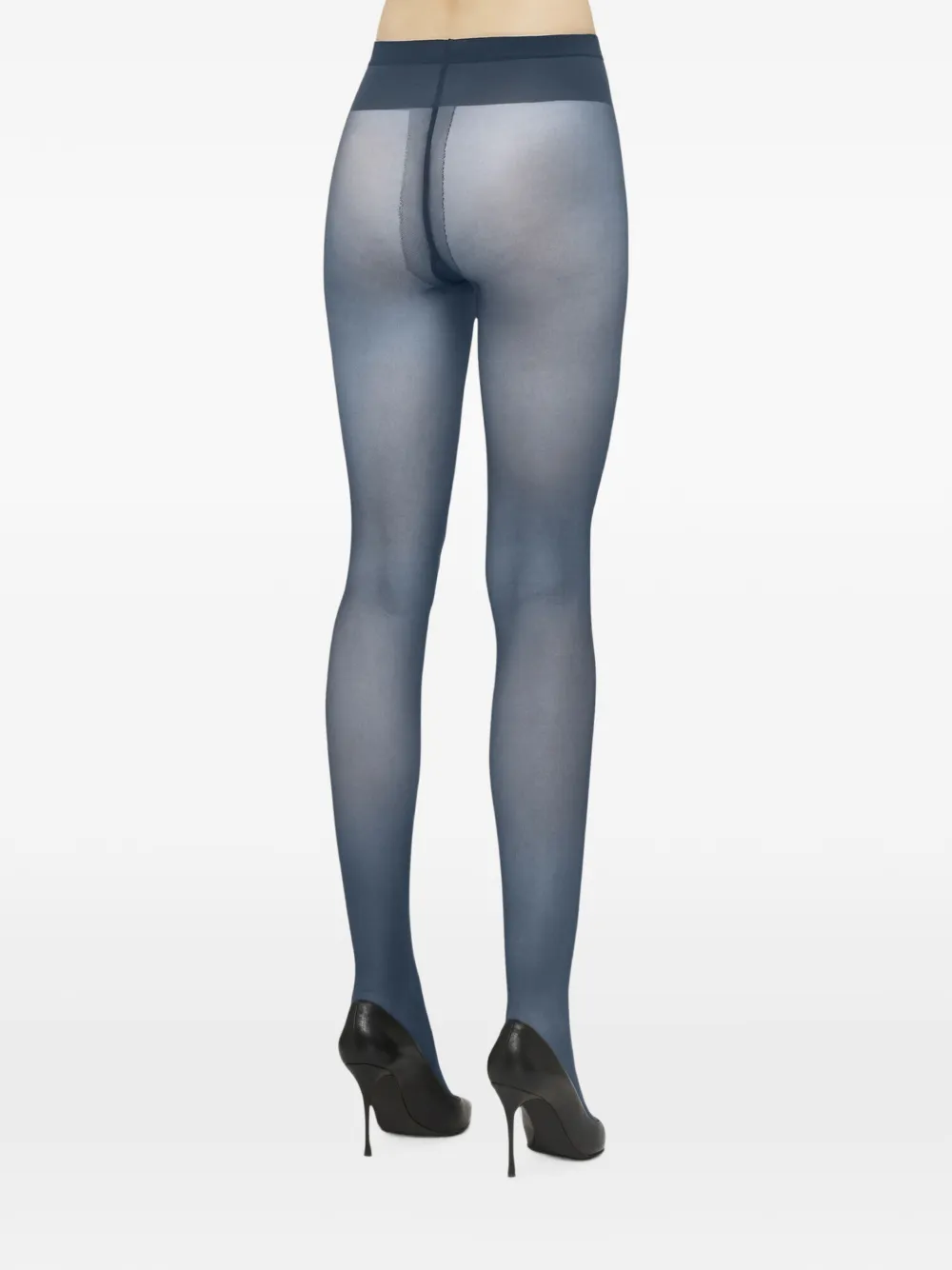 Wolford Individual 20 doorzichtige matte panty Blauw