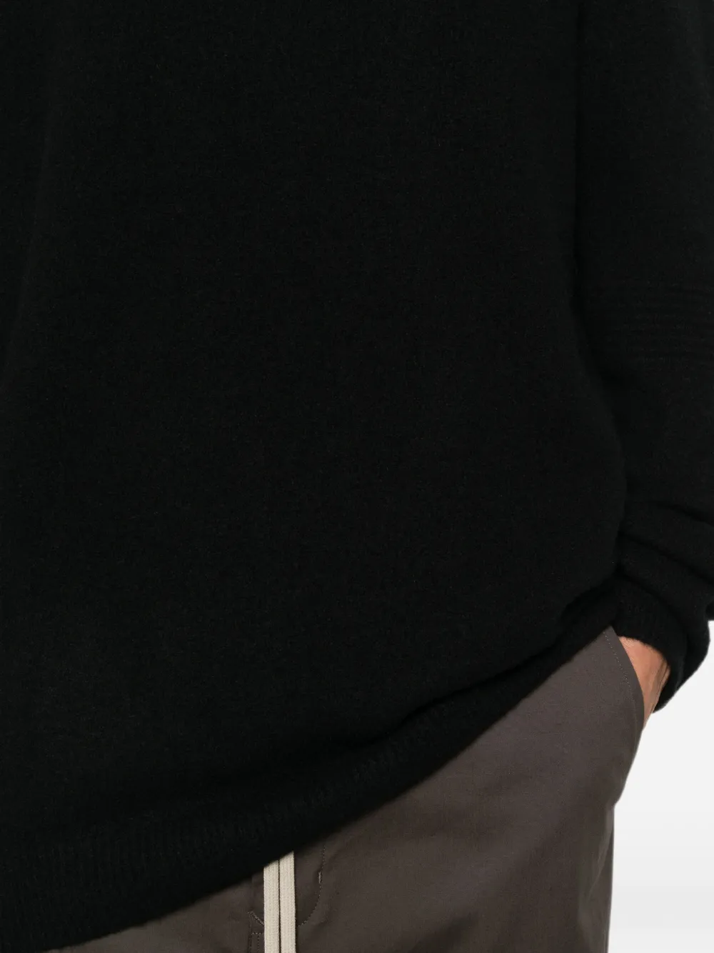 Rick Owens Gebreide trui Zwart
