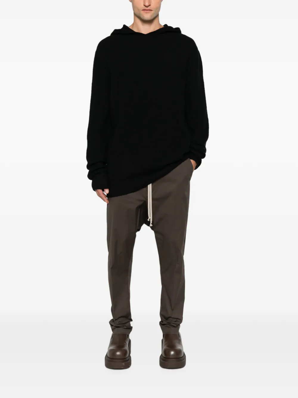 Rick Owens Gebreide trui Zwart