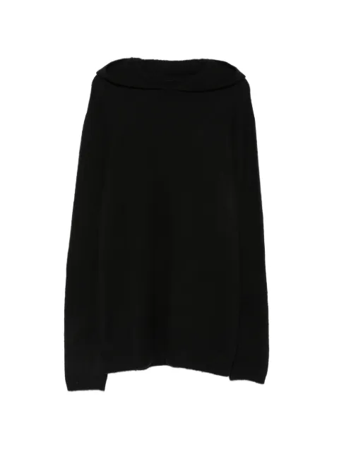 Rick Owens jersey de punto con capucha