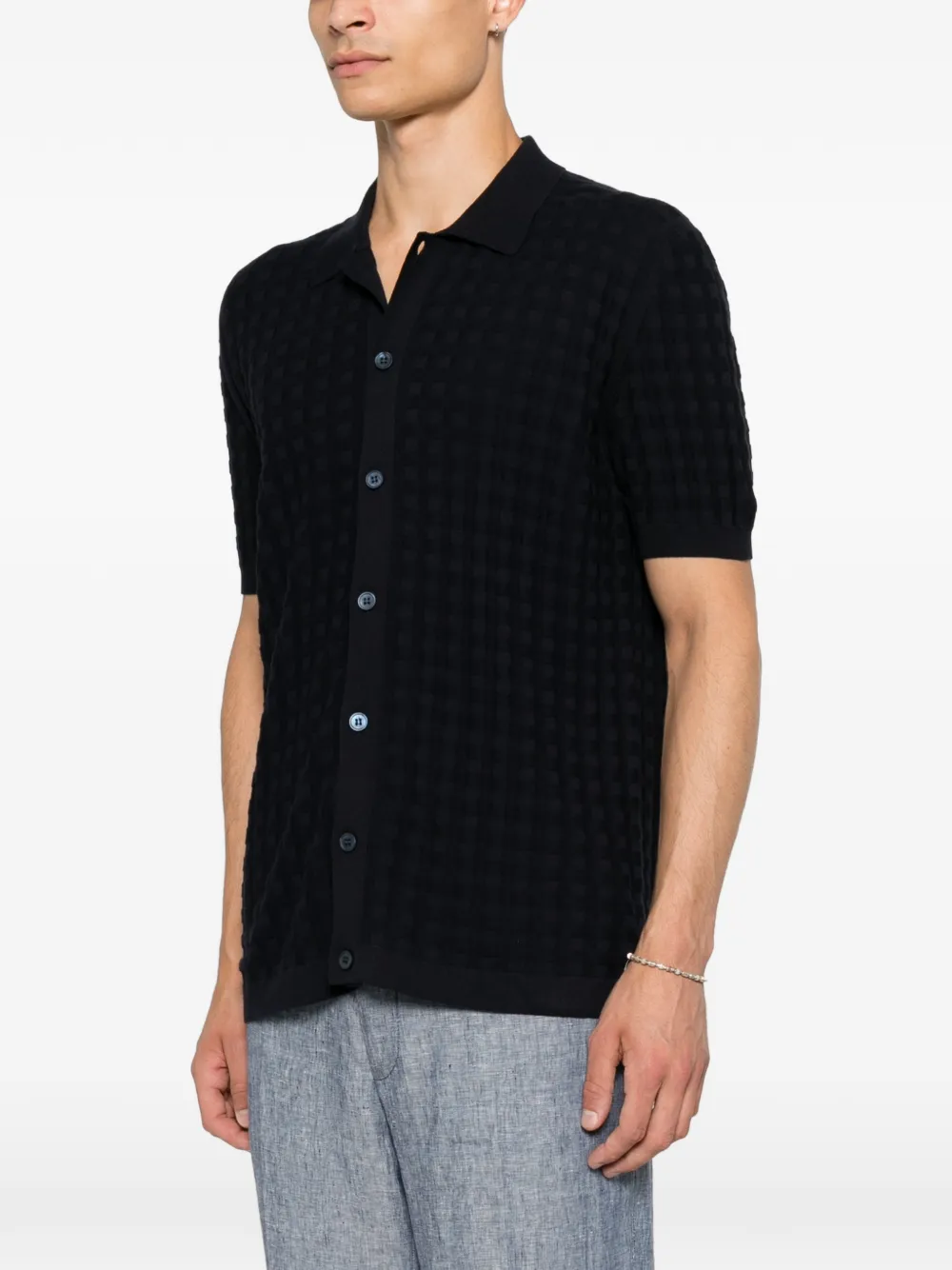 Corneliani Overhemd met puntige kraag Blauw