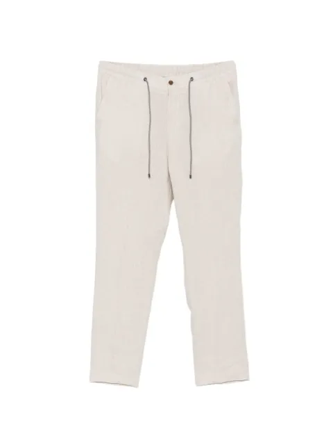 Corneliani drawstring-waist elasticated-waistband trousers