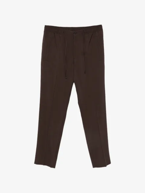 Corneliani drawstring-waist trousers