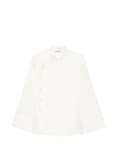 Róhe Blusa com fechamento por sapo