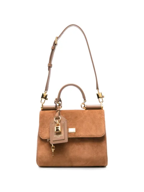 Dolce & Gabbana Sicily logo-plaque tote bag