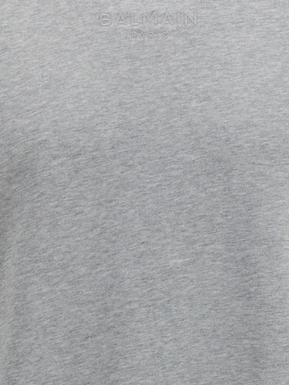 Balmain Sweater met geborduurd logo Grijs
