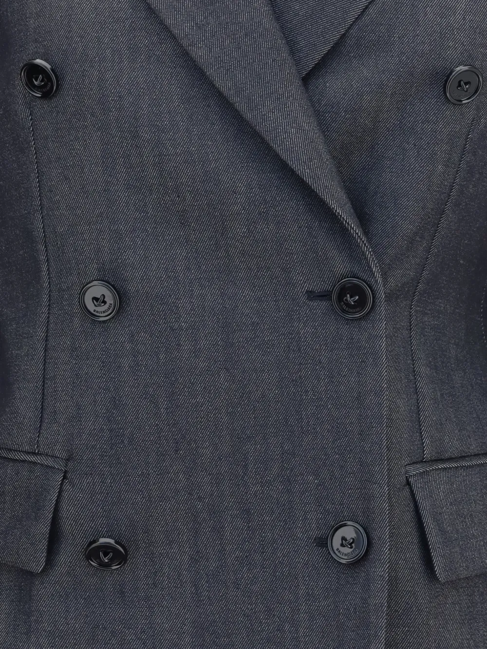 Balenciaga Jack met dubbele rij knopen Grijs