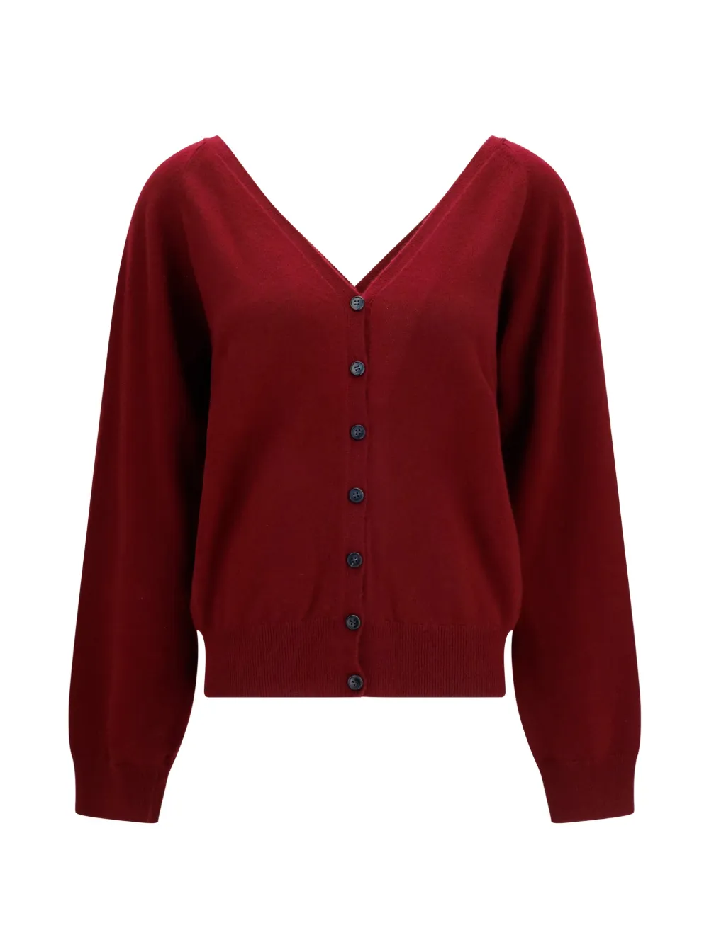 Lisa Yang Jiani V-neck cardigan - Rosso