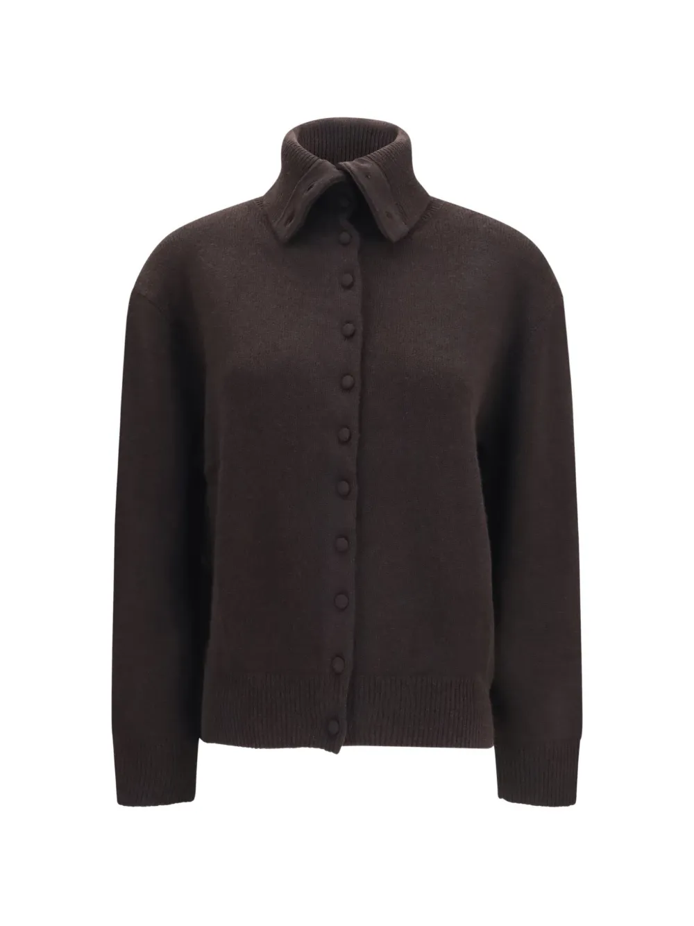 Lisa Yang Denie button-up cashmere cardigan - Marrone