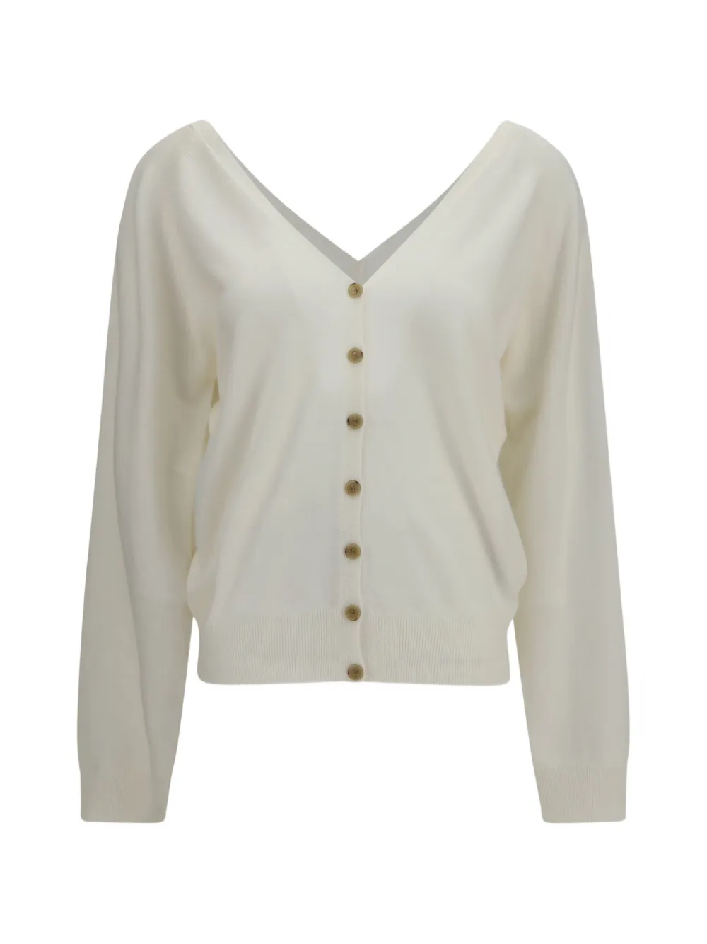 Lisa Yang Jiani V-neck cardigan - Bianco