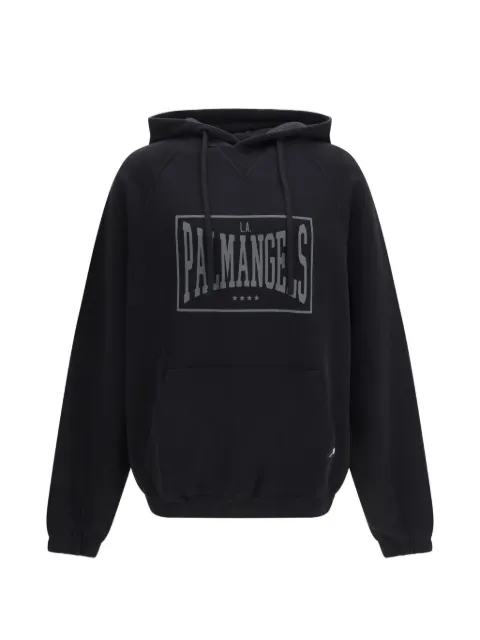 Palm Angels logo-print loose-fit hoodie