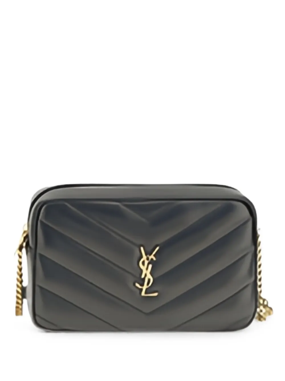Saint Laurent medium Loulou quilted leather shoulder bag - Schwarz
