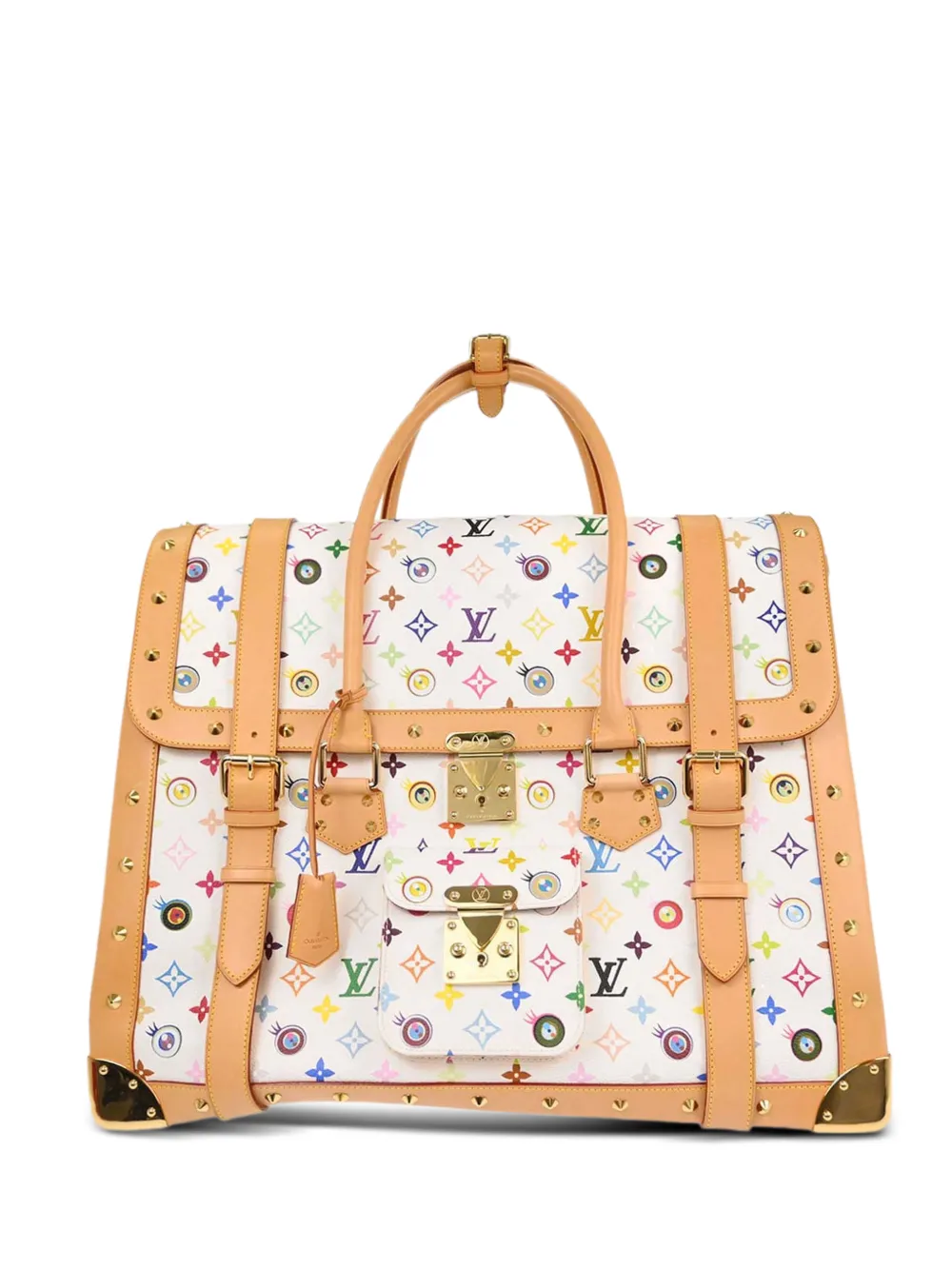 Louis Vuitton Pre-Owned x Takashi Murakami 2003 Eye Love Monogram tote bag - White
