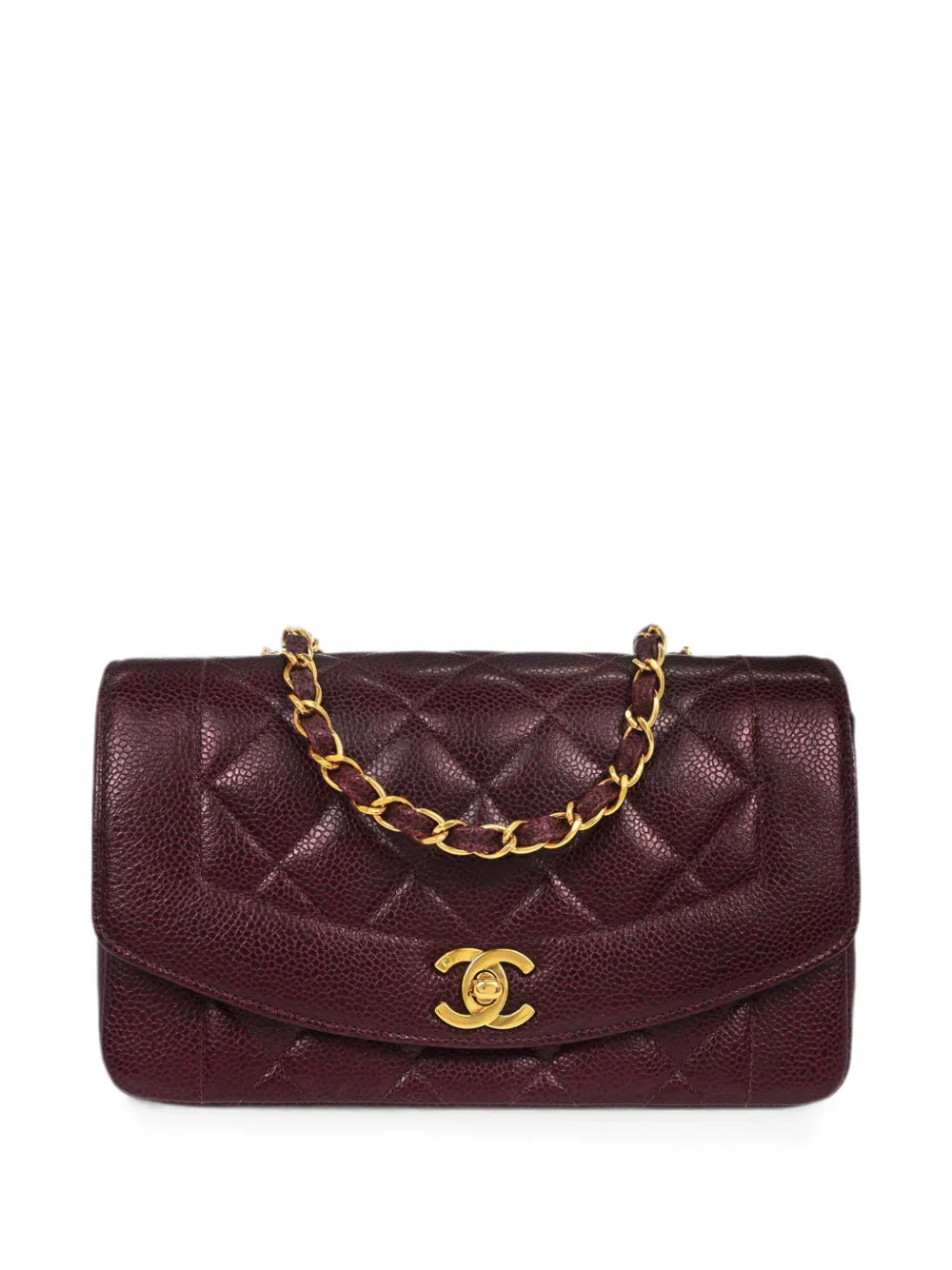 CHANEL Pre-Owned 1992 Diana shoulder bag - Red