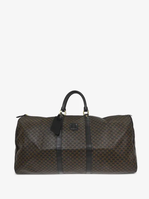 Celine Pre-Owned شنطة دافل 'ماكادام' من عقد 1990-2000
