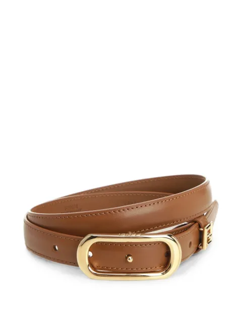 FENDI — FF leather belt