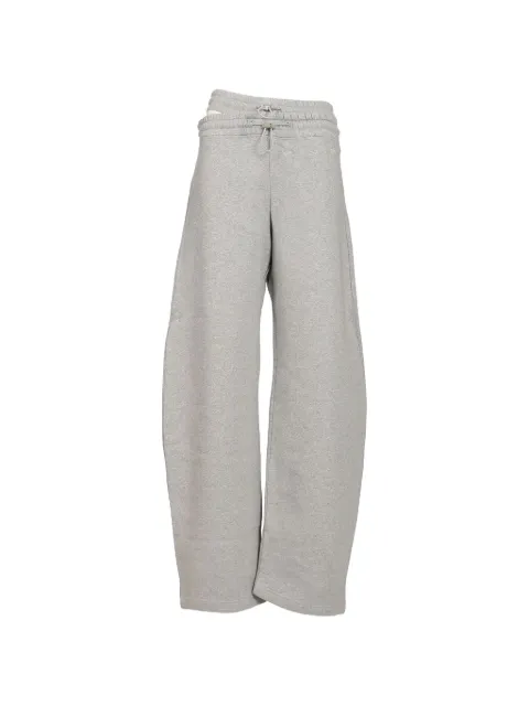 The Attico double-waistband joggers
