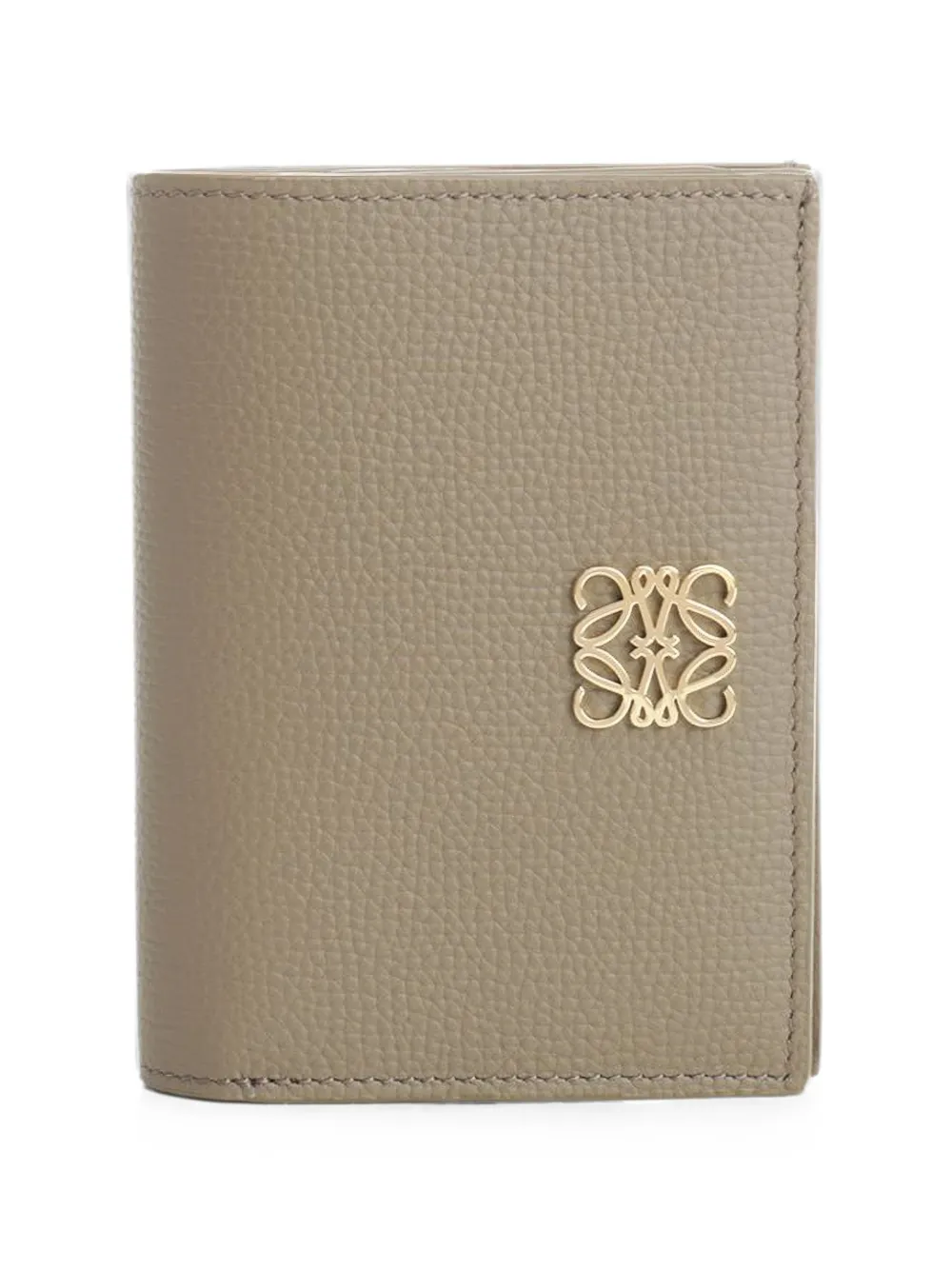 LOEWE Anagram grained leather wallet - Toni neutri