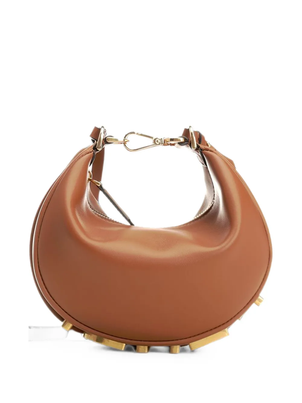 FENDI mini Fendigraphy shoulder bag - Braun