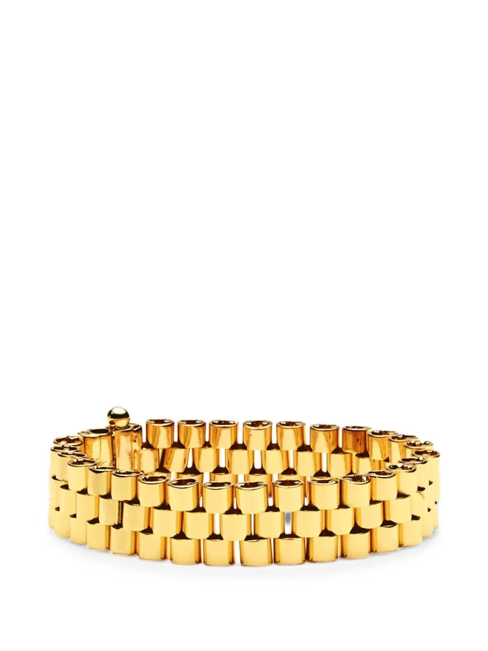 Sharra Pagano On Time sliding-clasp bracelet - Oro