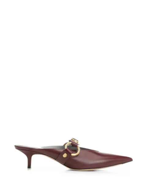 Balenciaga City leather mules