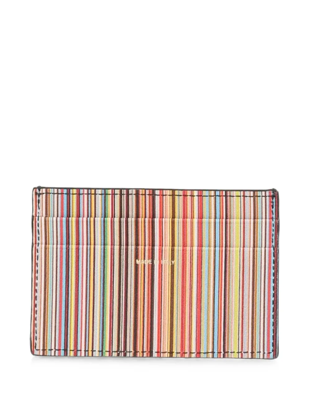 Paul Smith Signature Stripe pasjeshouder Zwart