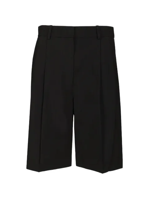 KHAITE Auggie virgin-wool shorts