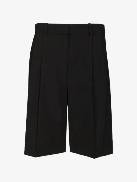 KHAITE Auggie pleated shorts