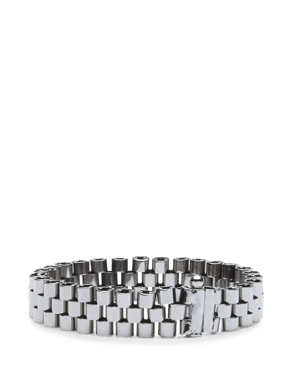 Sharra Pagano On Time link-chain bracelet - Grigio