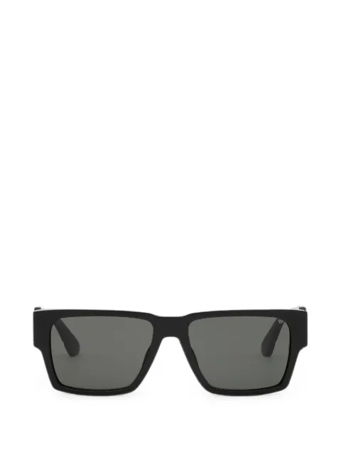 Philipp Plein Eyewear logo-plaque square-frame sunglasses