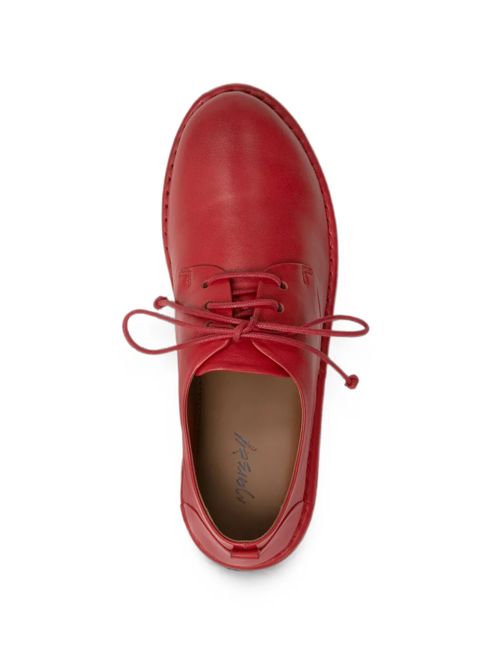 Marsèll Sancrispa lace-up derby shoes Rood