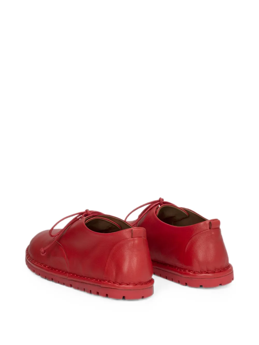 Marsèll Sancrispa lace-up derby shoes Rood
